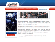 Tablet Screenshot of anconacontrols.com